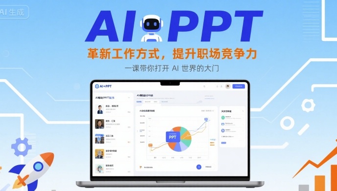 AI+PPT：革新工作方式，提升职场竞争力，一课带你打开 AI 世界的大门-凌云网创