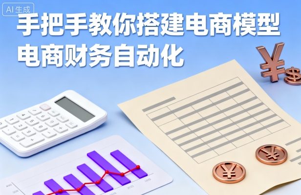 手把手教你搭建电商模型-电商财务自动化-凌云网创